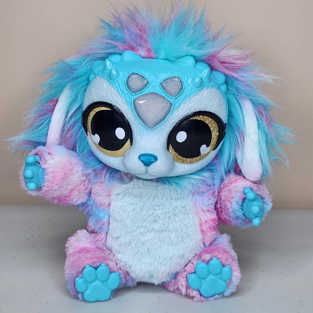 Magic Mixies Interactive Blue Plush Doll